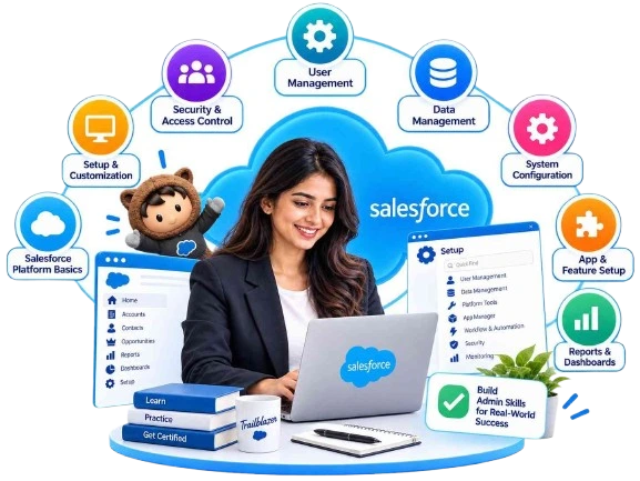 Salesforce Administration dashboard